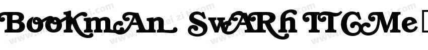 Bookman Swash ITC Me字体转换